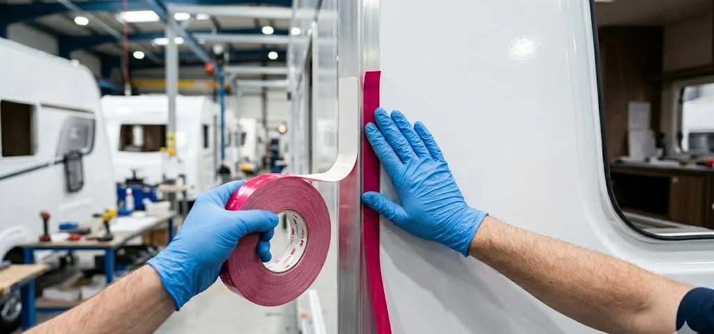 Fahrzeugbau & Fahrzeugausbau – Klebetechnik von Logo-Flex